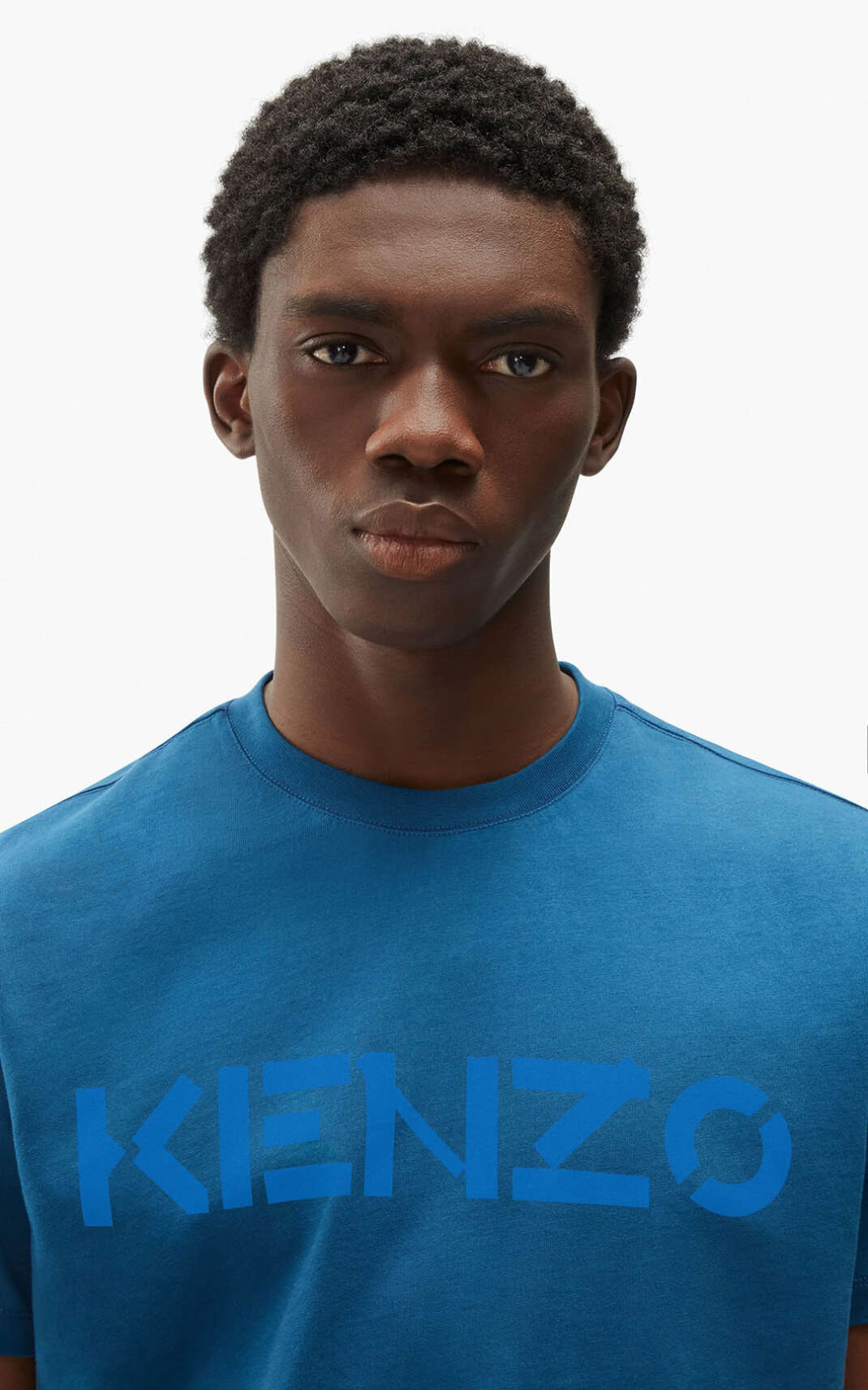 Kenzo Logo Tシャツ メンズ 青 - CTESUO297